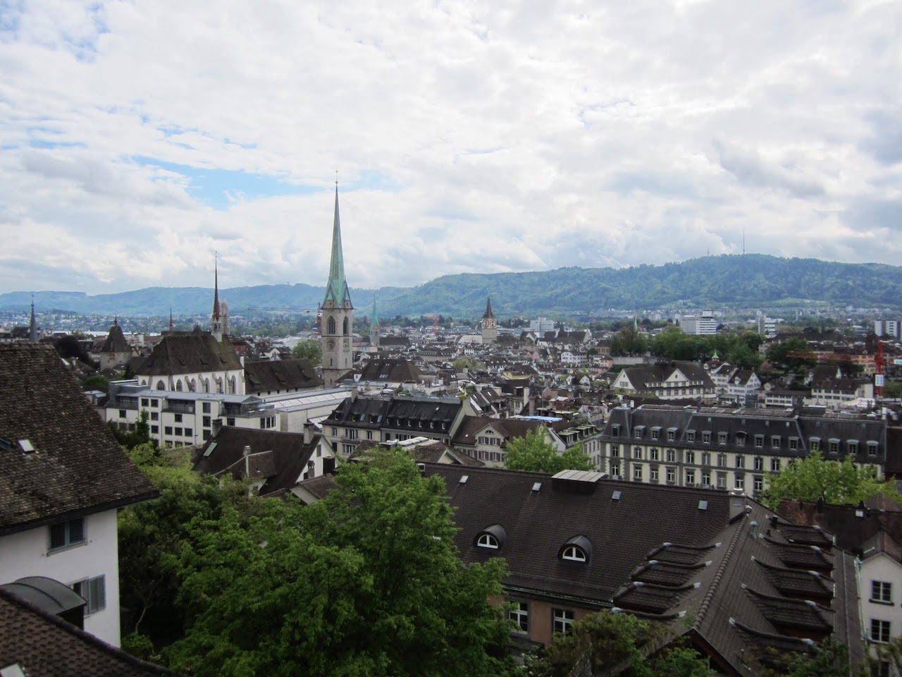 A nice day in Zürich.